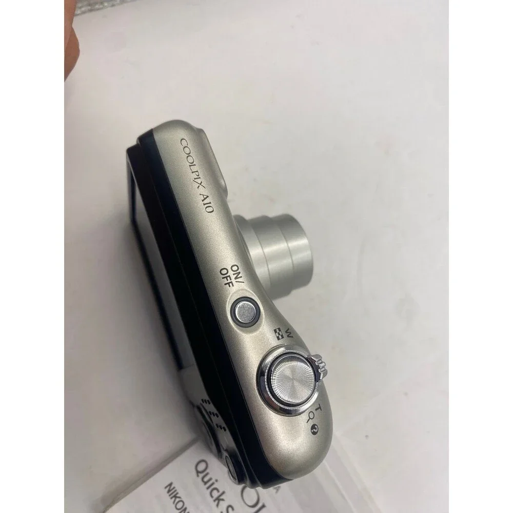 Nikon Coolpix A10 Silver Compact Digital Camera 16.1MP 5x Zoom